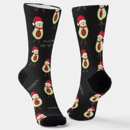 Calcetines Funny Pun Agujero Negro Rojo