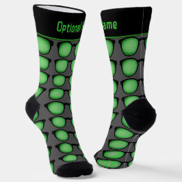 Calcetines Gafas Geek divertidas: Par de especificaciones con