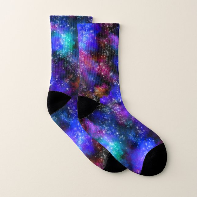 Calcetines Galaxia Nebulosa Universo (Par)