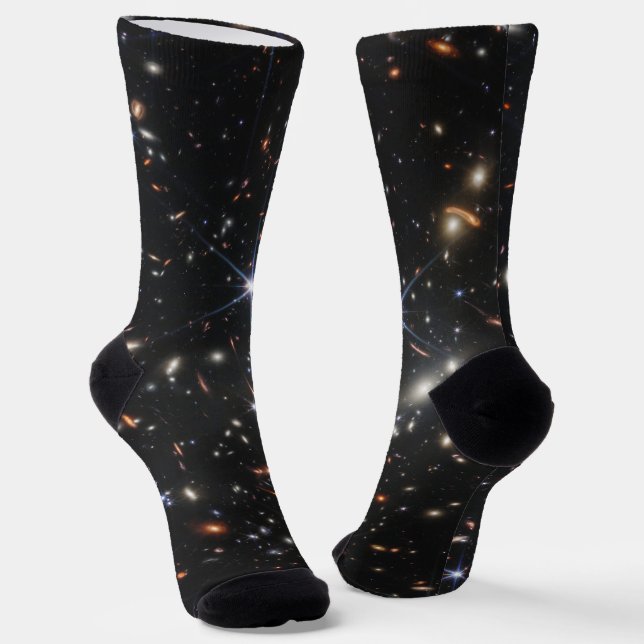 Calcetines Galaxias de Campo Profundo (Angular)