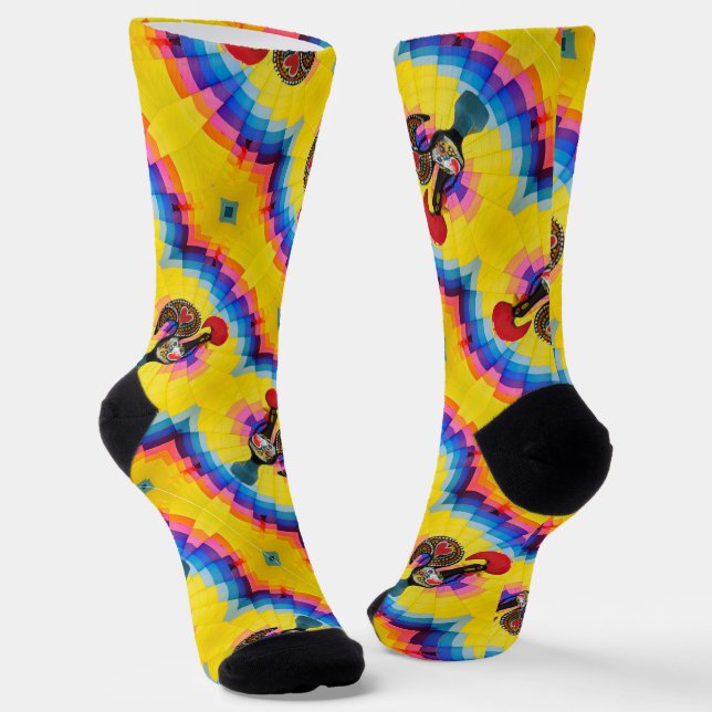 Calcetines Galo de Barcelos, Portugal (Angular)