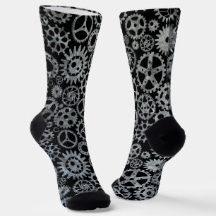 Calcetines Gases de zinc plateado Steampunk