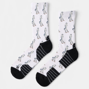 Calcetines Gato Boxer Urbano en Zapatilla Luchador
