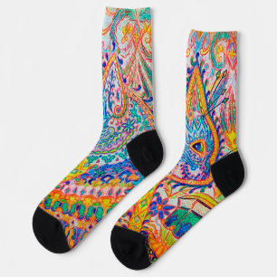 Calcetines Gato psicodélico, Louis Wain
