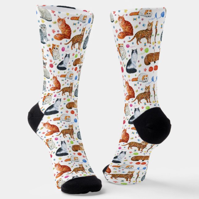 Calcetines Gatos de Pedigree (Angular)