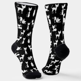 Calcetines Gatos monocromos