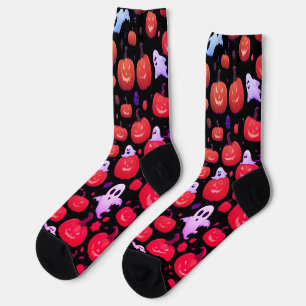 Calcetines Ghostly Halloween Fun Socks Pink