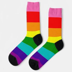Calcetines Gilbert Baker Orde Rainbow Stried LGBT
