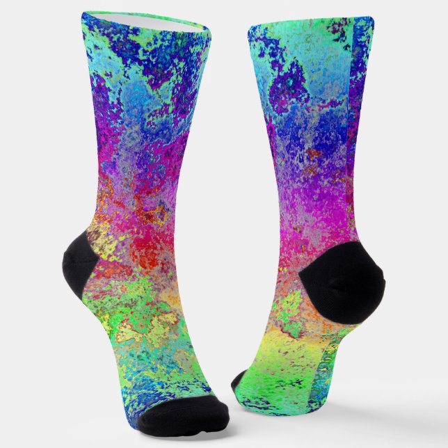 Calcetines Gimnasio arcoiris (Angular)