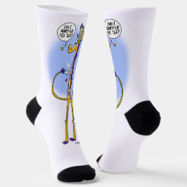 Calcetines GIRAFFE & HONEYBEE TEA por Jeff Willis