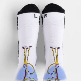 Calcetines GIRAFFE & HONEYBEE TEA por Jeff Willis