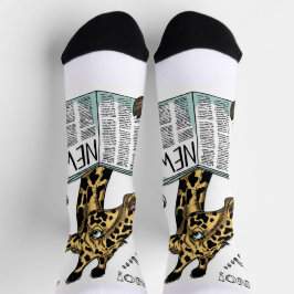 Calcetines Giraffe News Socks