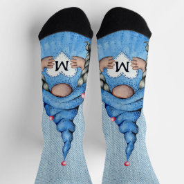 Calcetines Gnome Chica Denim