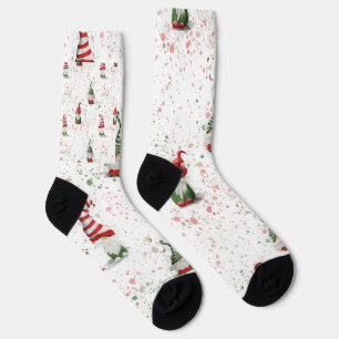 Calcetines gnomes navidades