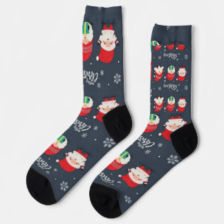 Calcetines "GNOMES NAVIDADES" Carga de equipos premium susten