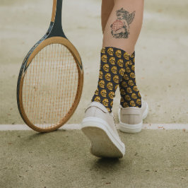 Calcetines Golden Skull Guay Luxury Black Gothic Halloween