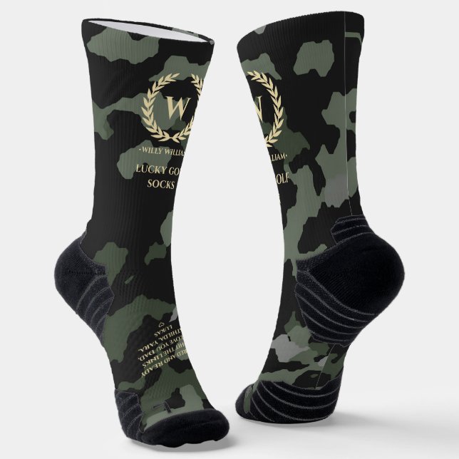 CALCETINES GOLF MONOGRAM LUCKY GOLF DE RETIREMENT MODERNA (Angular)