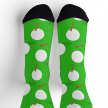 Golfer Golf Balls y Tees Fun