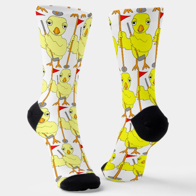 Calcetines Golfing Chick (Angular)