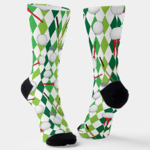 Golfing Green Argyle Diamonds Patterado