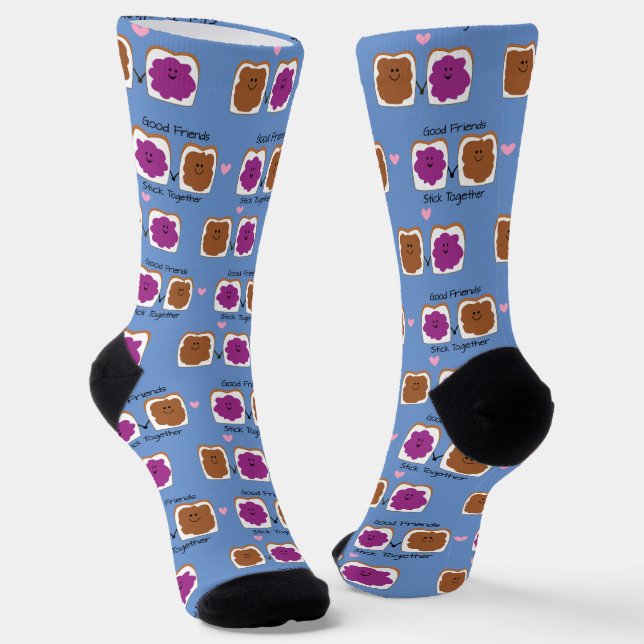 Calcetines Good Friends PB&J Funny (Angular)