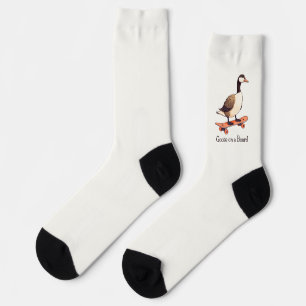 Calcetines Goose en un tablero