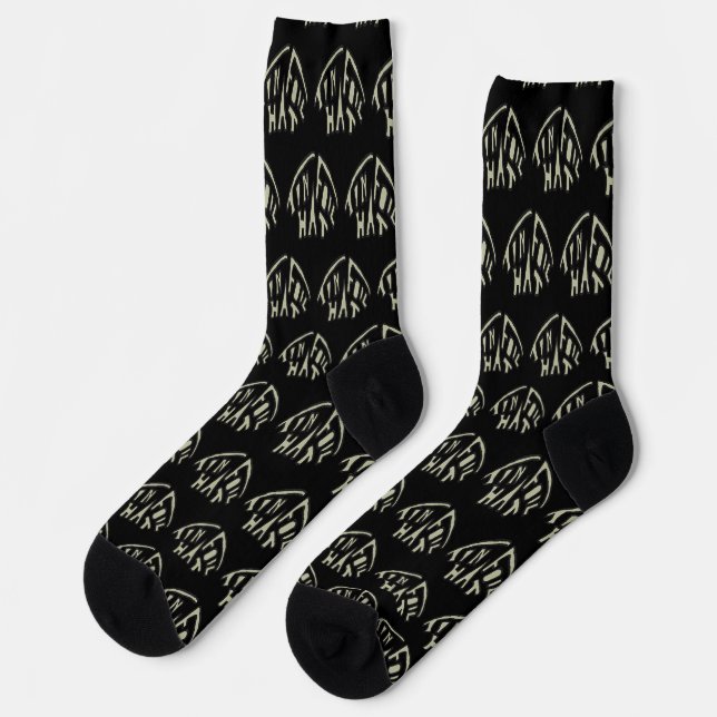 Calcetines Gorra de Relieve metalizado Tin (Izquierda)