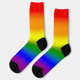 Calcetines Gradiente de Arcoíris de Orgullo LGBTQ
