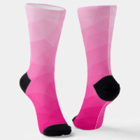 Gradiente rosa caliente patrón de malla geométrica