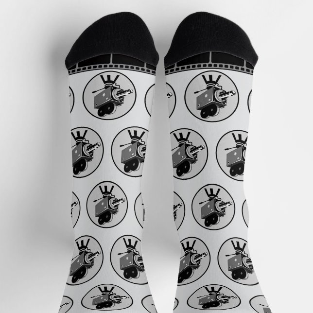 Calcetines Gráficos de "Cámara de PELÍCULA" (Arriba)