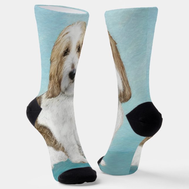 Calcetines Gran Basset Griffon Vendeen - Arte Perro Original (Angular)