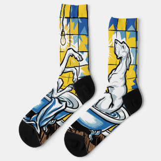 Calcetines Gran Danés Bañándose
