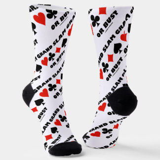 Calcetines Grand Slam O Bust Bridge Cuatro Trajes De Tarjeta