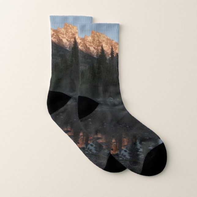 Calcetines Grand Teton Sunrise en Cottonwood Creek (Par)