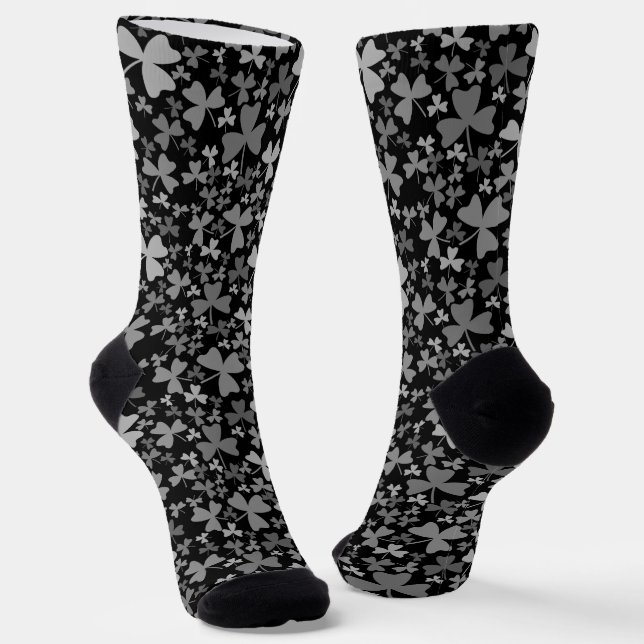 Calcetines Gray Shamrock (Angular)