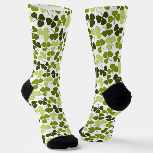 Calcetines Green Clover in a Variety of Shades (Angular)