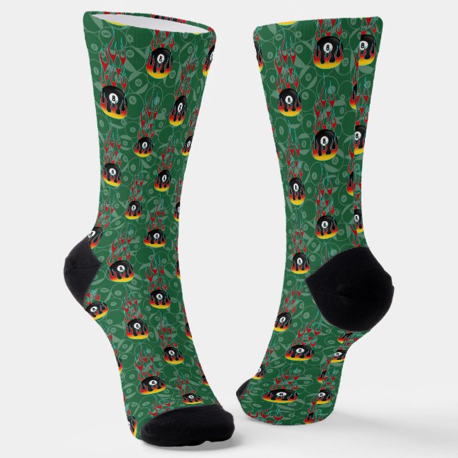 Calcetines Green Eight Ball (Angular)