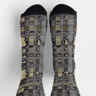 Calcetines Gris y beige contemporáneo