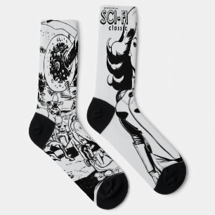 Calcetines grises suaves de clásico de CI-FI