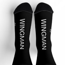 Groomsman Wingman Gift Black