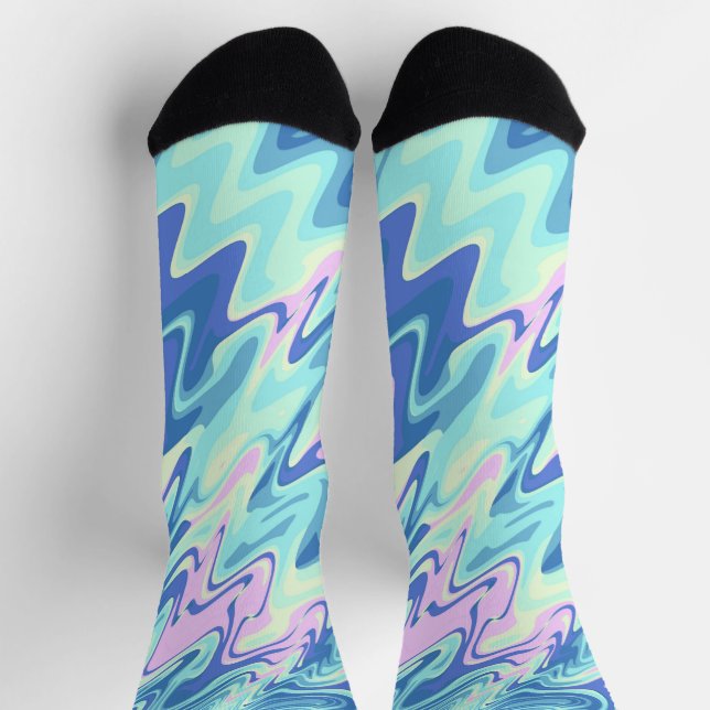 Calcetines Groovy Ripples (Arriba)