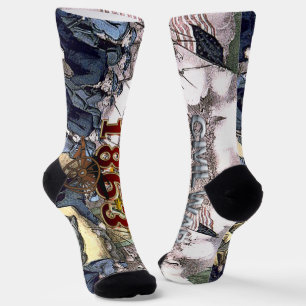 Calcetines Guerra Civil ABH 1863