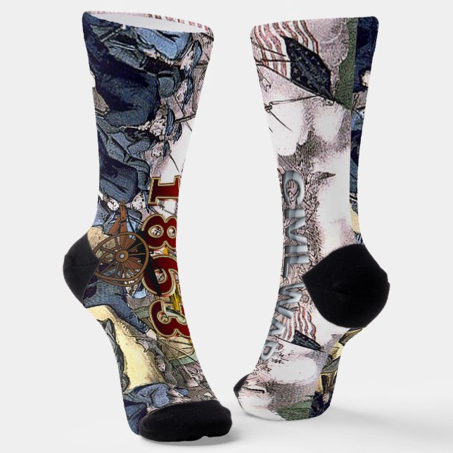 Calcetines Guerra Civil ABH 1863 (Angular)