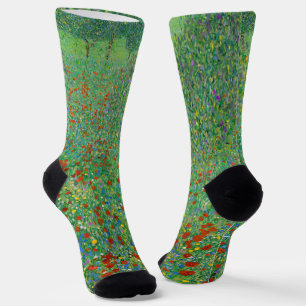 Calcetines Gustav Klimt - Campo de amapola