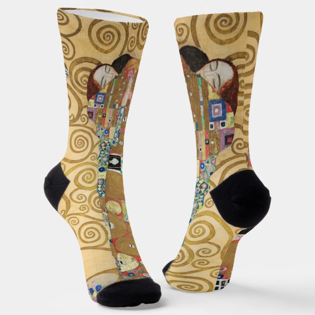 Calcetines Gustav Klimt - Complemento, Frisa Estúclet (Angular)