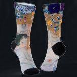 Calcetines Gustav Klimt - Madre e hijo<br><div class="desc">Madre e hijo (detalle de las tres edades de la mujer) - Gustav Klimt,  Oil on Canvas,  1905</div>