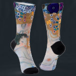 Calcetines Gustav Klimt - Madre e hijo<br><div class="desc">Madre e hijo (detalle de las tres edades de la mujer) - Gustav Klimt,  Oil on Canvas,  1905</div>