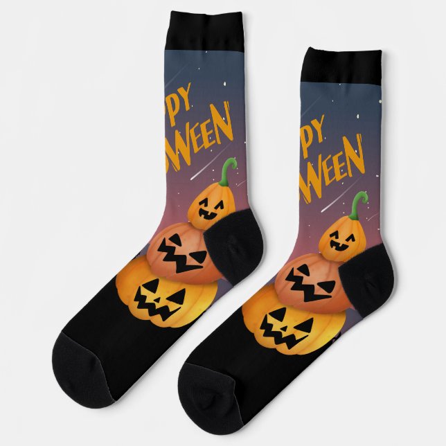 Calcetines halloween (Izquierda)