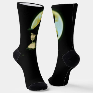 Calcetines Halloween Bruja de Mona Lisa