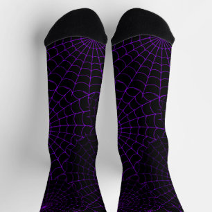 Calcetines Halloween de Purple Spiderwebs